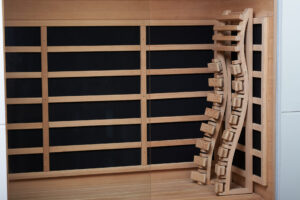 MaXXwell ergonomisk rygstøtte til sauna